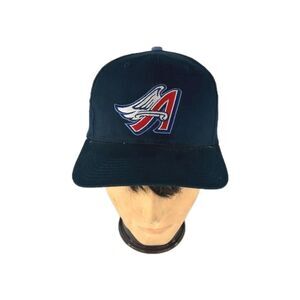 Anaheim Angels Genuine Merchandise Hats Snapback Dark Navy Cotton Cap Hat